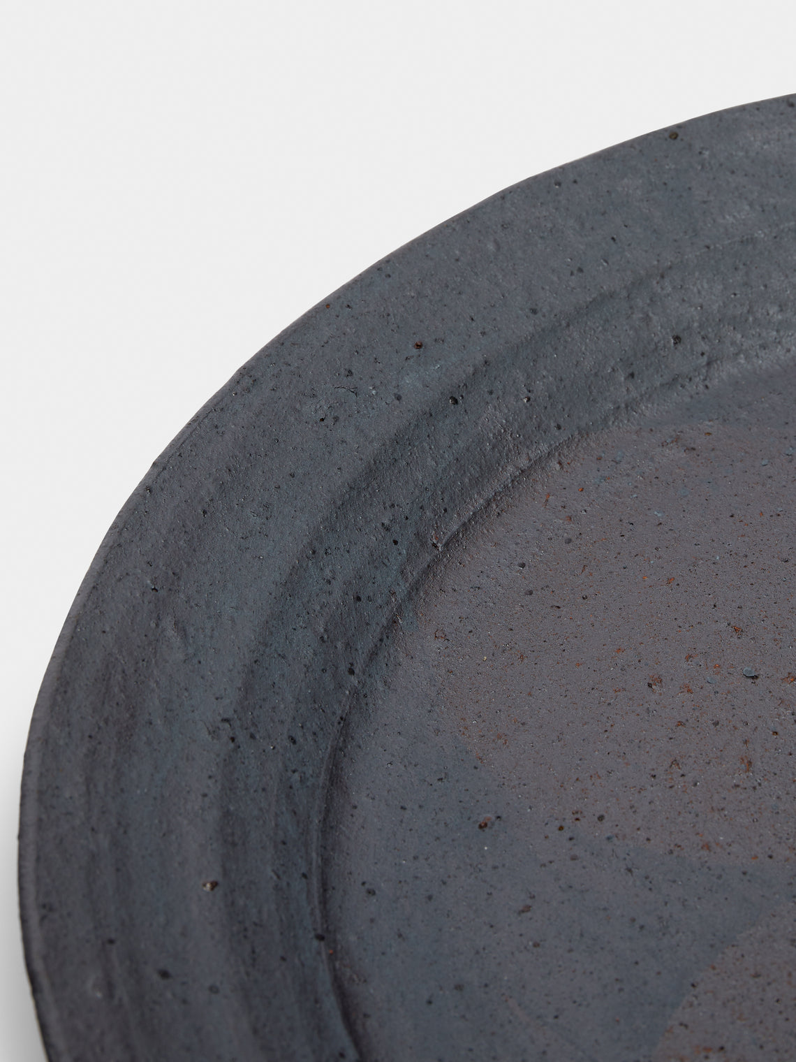 Ingot Objects - Ash-Glazed Ceramic Serving Platter - Grey - ABASK