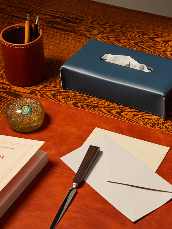 Rabitti 1969 - Amsterdam Leather Tissue Box -  - ABASK