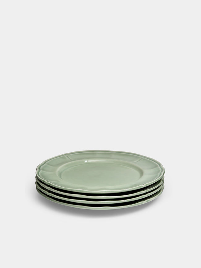 Laboratorio Paravicini - Milano Dessert Plate (Set of 4) - Green - ABASK