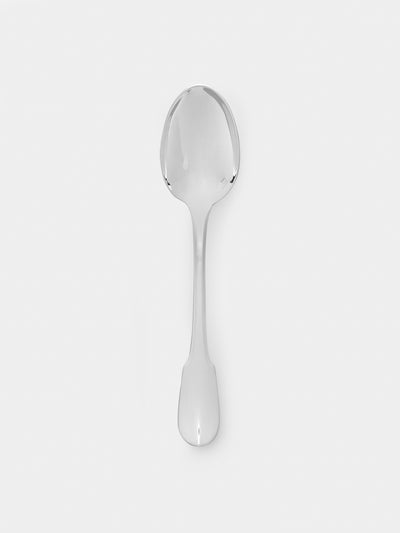 Christofle - Cluny Silver-Plated Dessert Spoon - Silver - ABASK - 