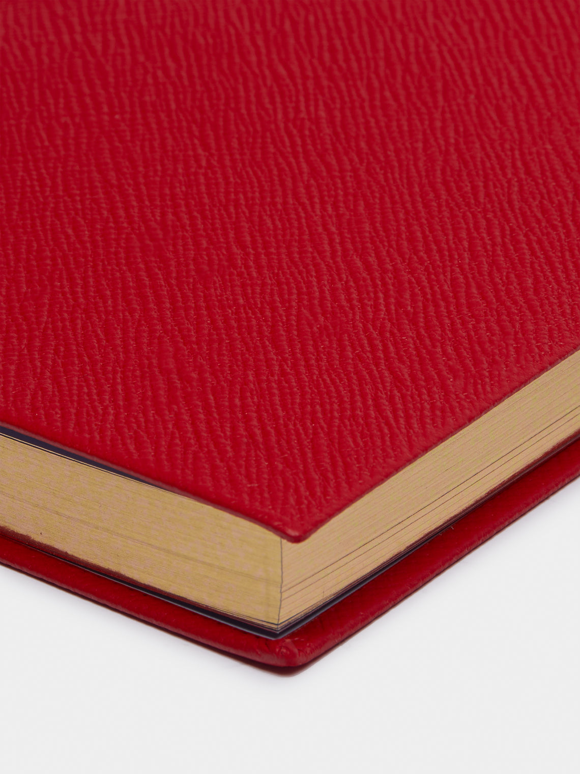 Smythson - Soho Leather Notebook - Red - ABASK