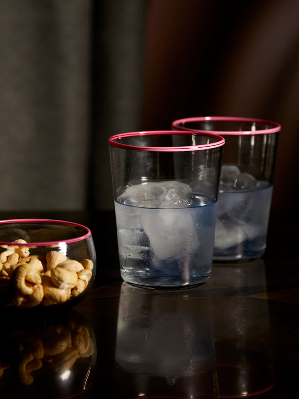 Giberto - Roi Hand-Blown Murano Glass Tumbler -  - ABASK