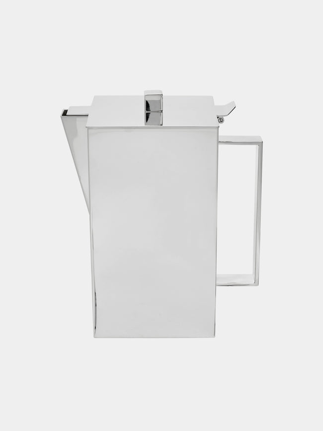 Zanetto - Gaia Silver Plated Teapot - Silver - ABASK - 