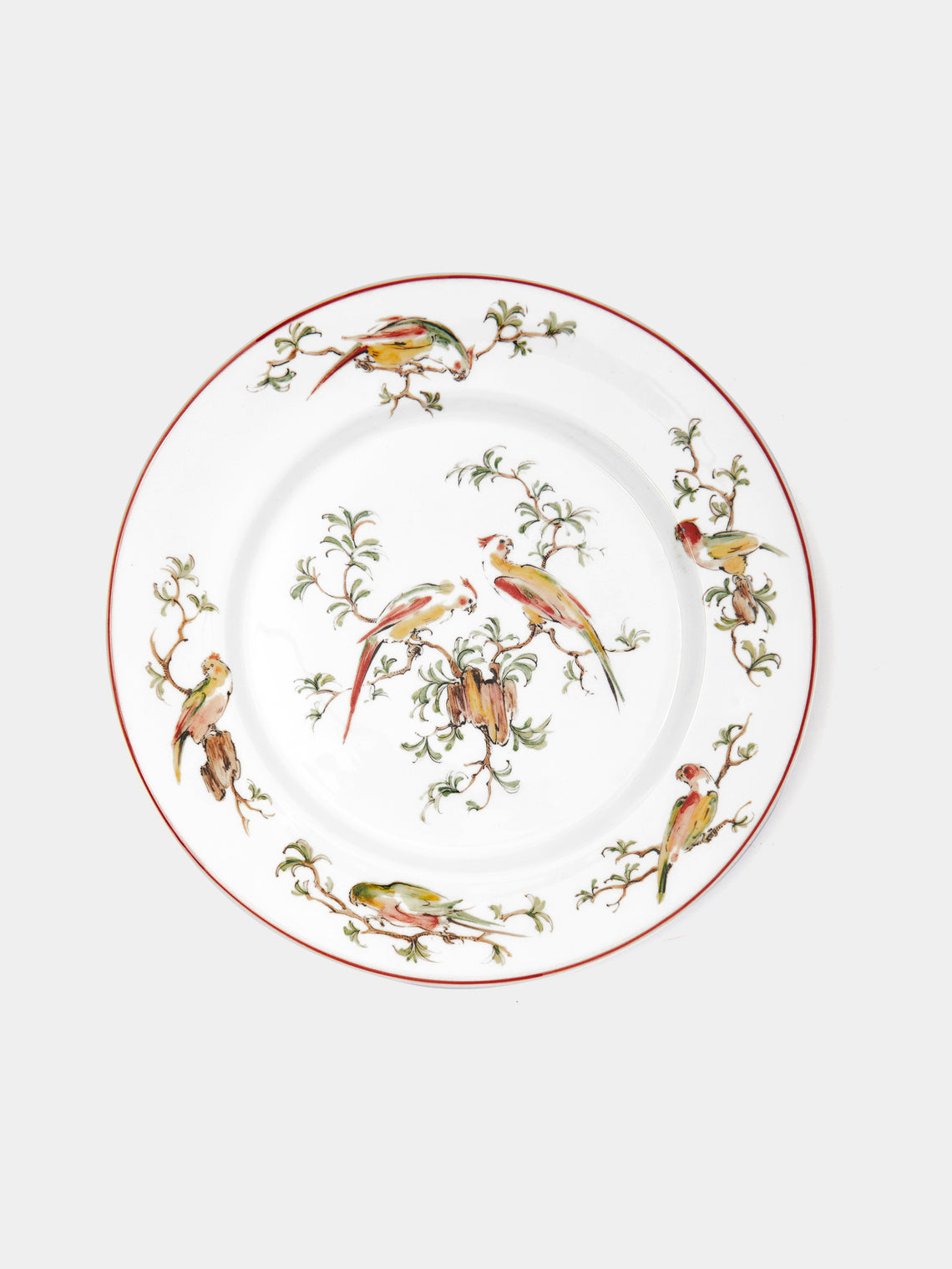 Pappagallini Ceramic Dinner Plates – 10in/25cm (Set of 4)