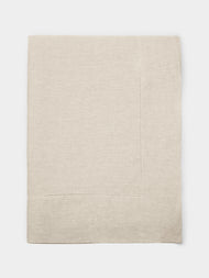 Angela Wickstead - Capri Linen Tablecloth - Grey - ABASK - 