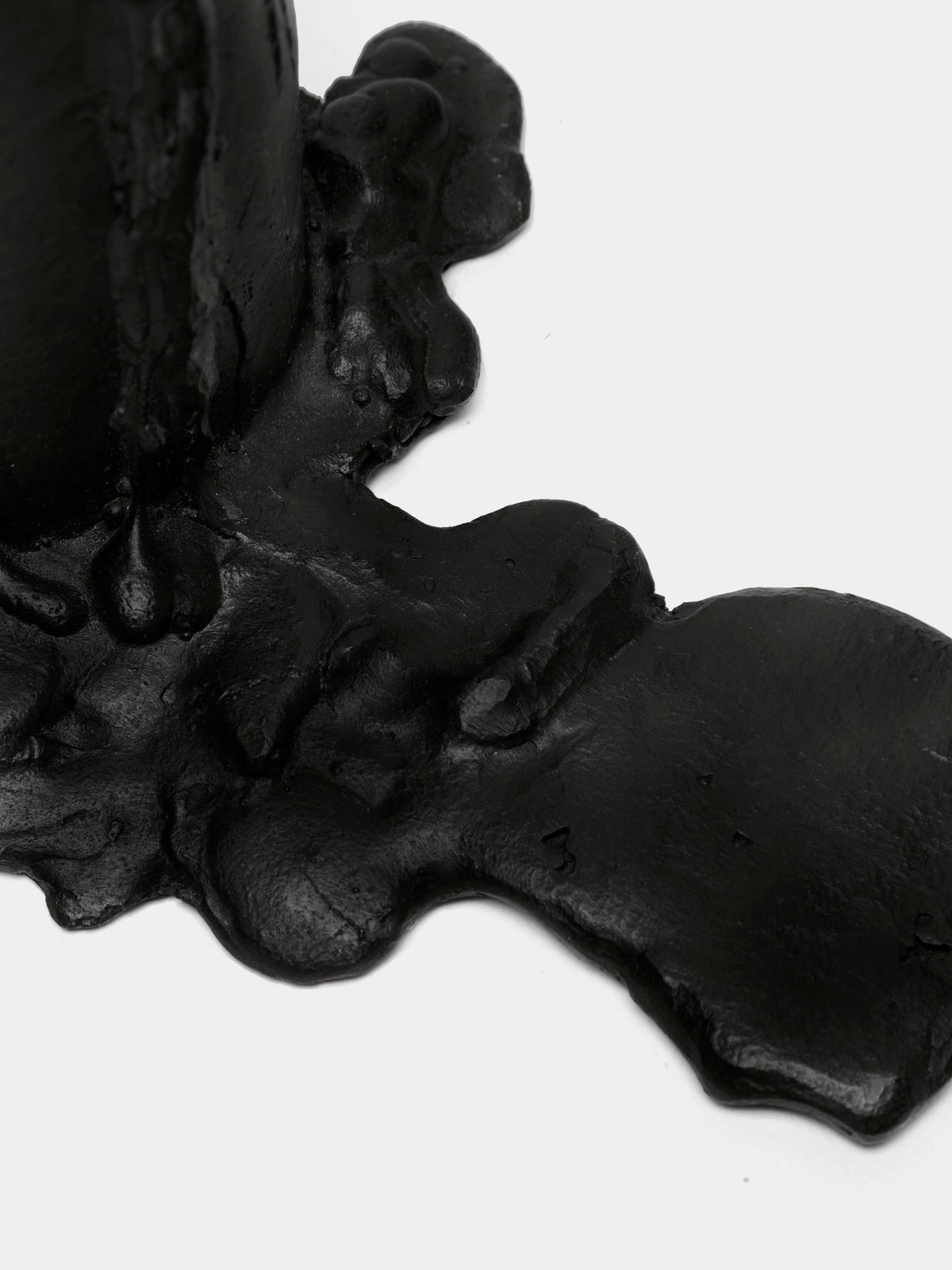 Osanna Visconti - Melted Hand-Cast Bronze Candle Holder -  - ABASK