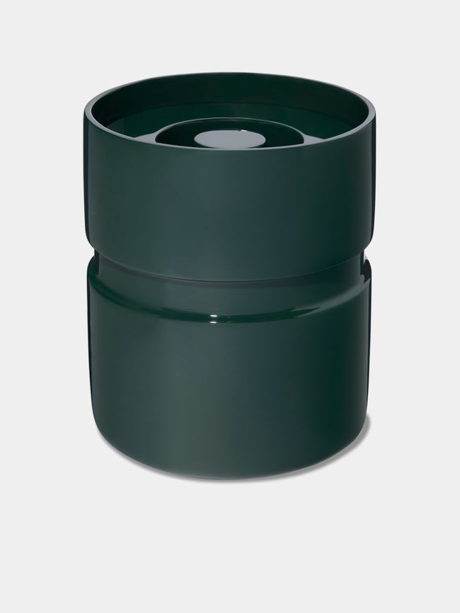 The Lacquer Company - Lacquered Ice Bucket - Green - ABASK - 