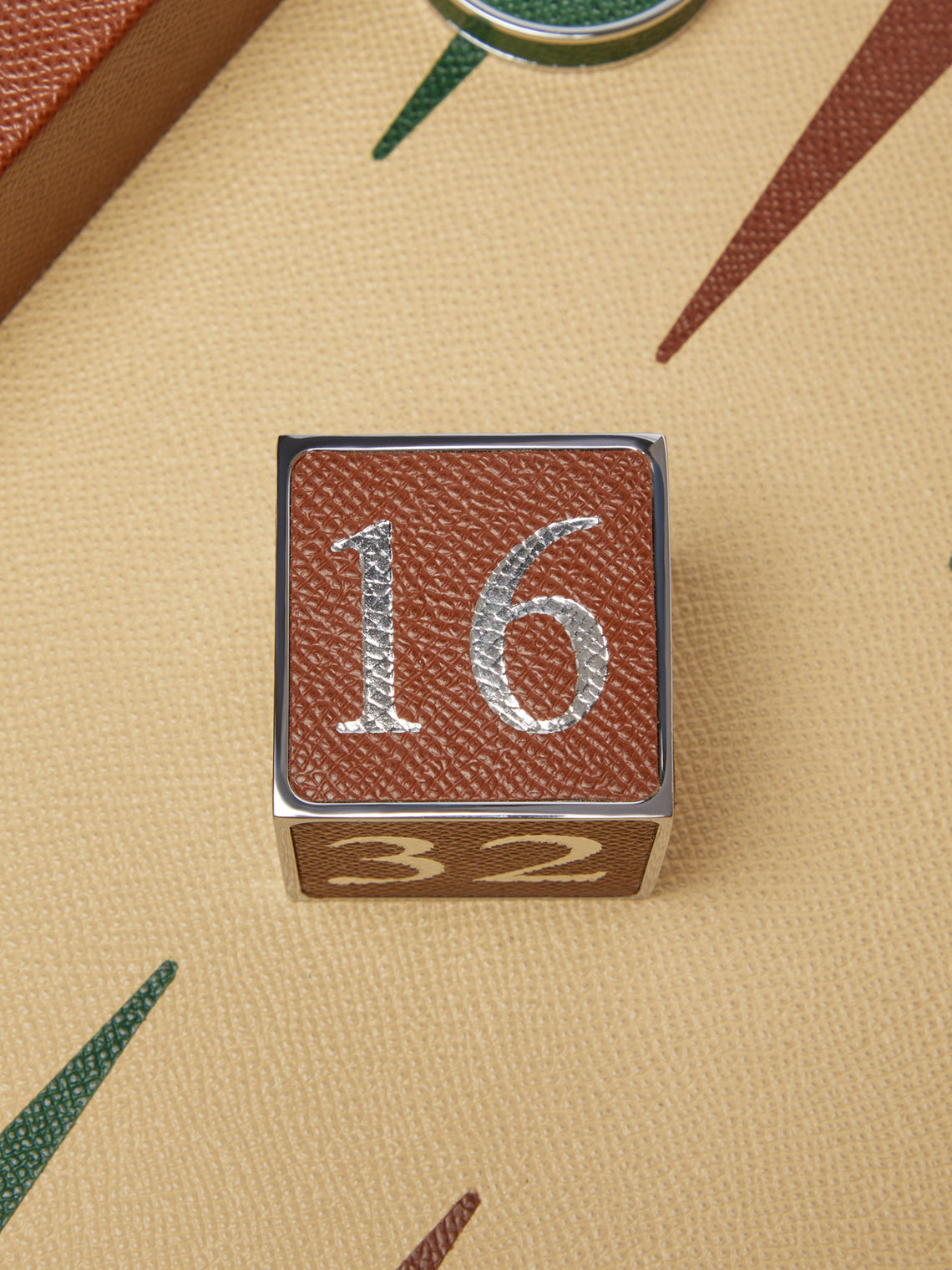 Geoffrey Parker - Leather Competition Backgammon Set -  - ABASK