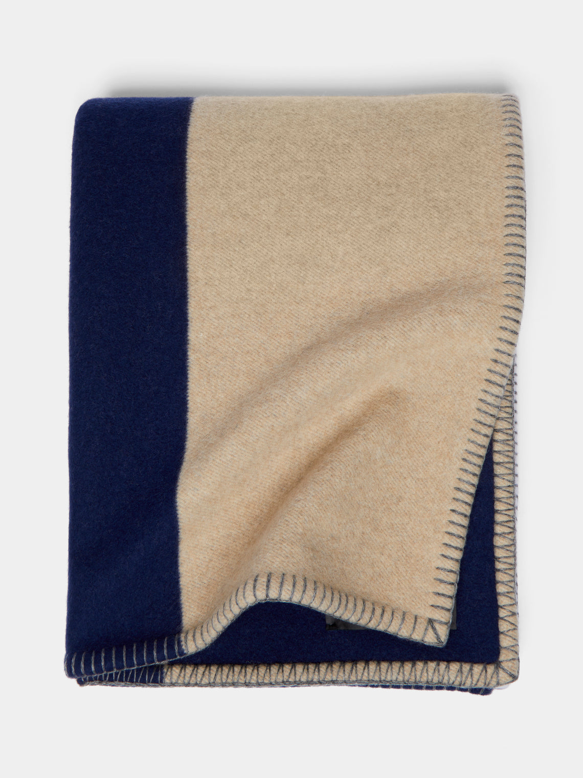 Begg x Co - Valatzu Anton Lambswool Cashmere Blanket - Multiple - ABASK -