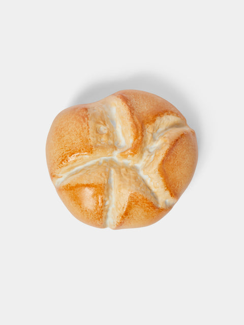 Augarten - Emperor Hand-Painted Porcelain Roll Dish -  - ABASK