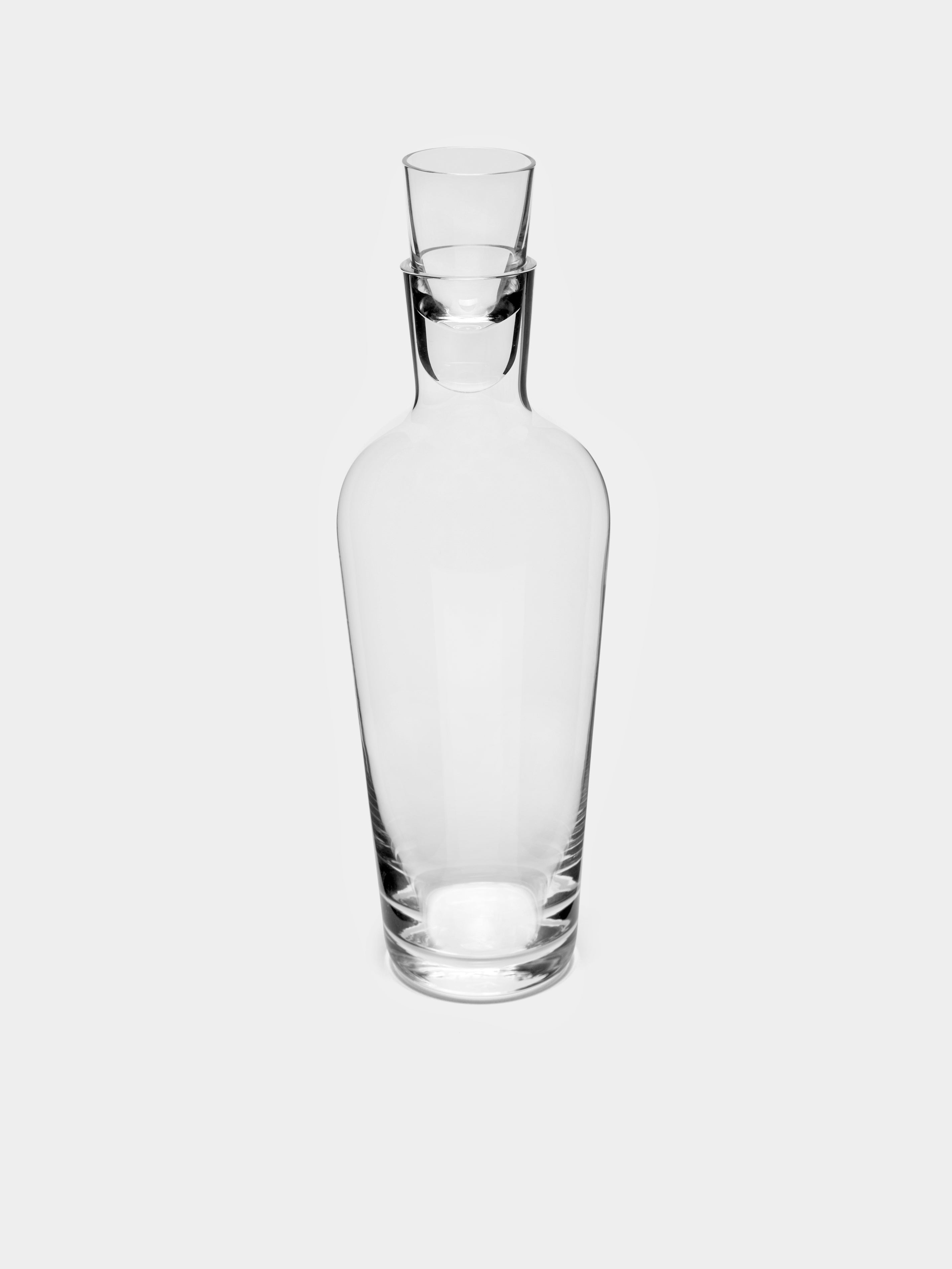 Mature Hand-Blown Crystal Wine Decanter