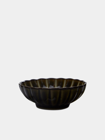 Kaneko Kohyo - Giyaman Urushi Ceramic Condiment Bowls (Set of 4) - Green - ABASK - 