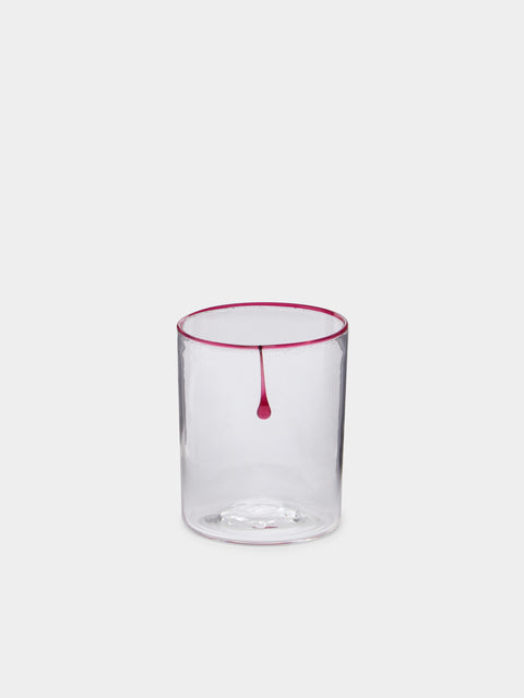 Giberto - Noemi Teardrop Murano Shot Glass - Clear - ABASK - 