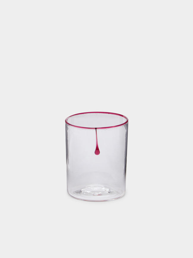 Giberto - Noemi Teardrop Hand-Blown Murano Shot Glass - Clear - ABASK - 
