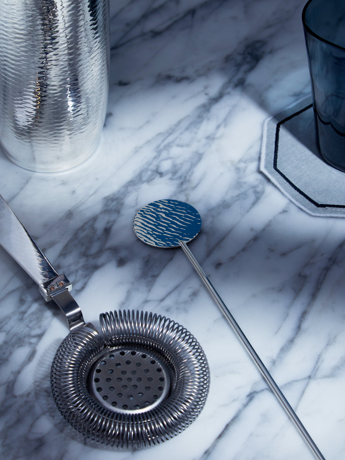 Zanetto - Acqua Siver-Plated Cocktail Mixer -  - ABASK