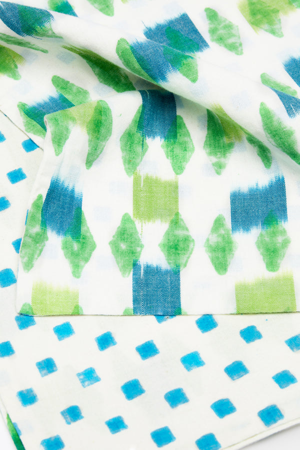 Gregory Parkinson - Sweet Pea Block-Printed Cotton Napkins (Set of 6) -  - ABASK