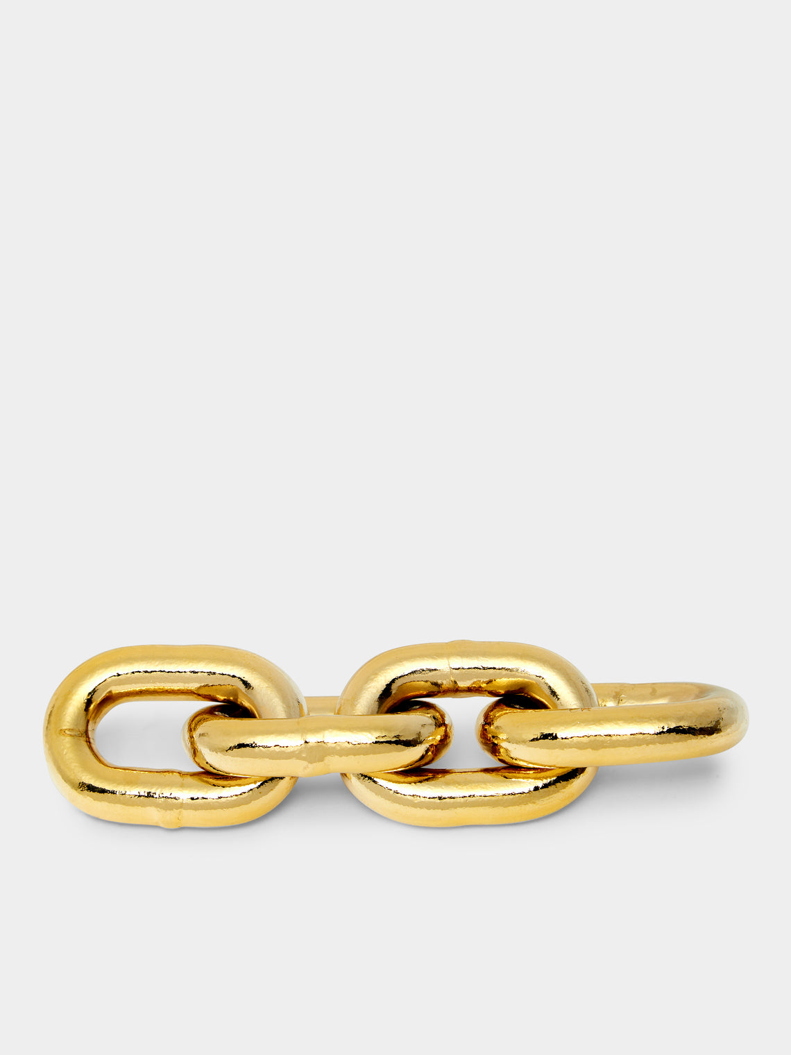 Carl Auböck - Brass Chain Link Paperweight - Gold - ABASK - 