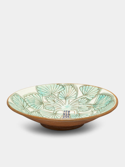 Anut - Nakhla Palms Hand-Painted Ceramic Serving Bowl -  - ABASK - 