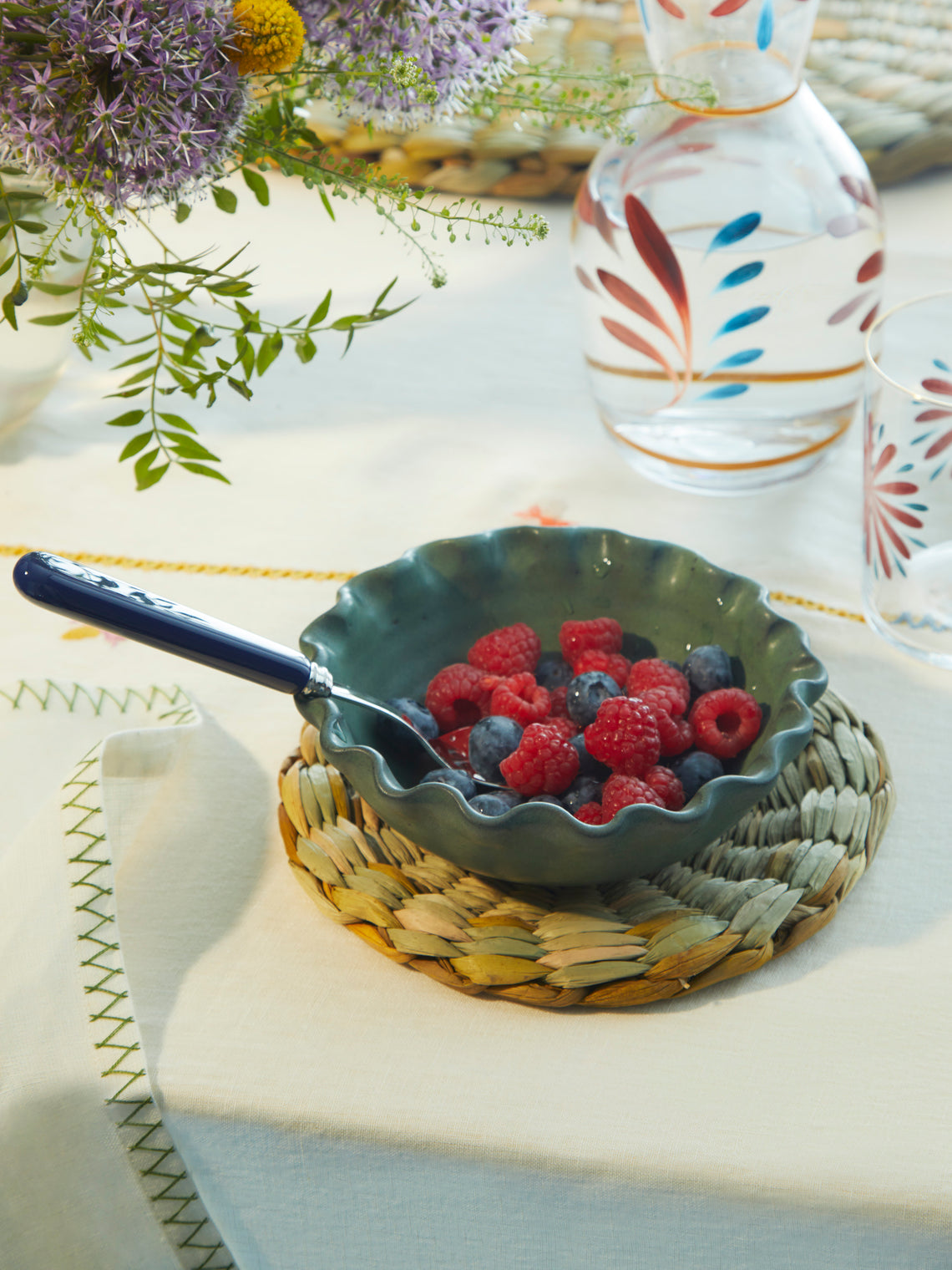 Rush Matters - Handwoven Rush Placemats (Set of 4) -  - ABASK