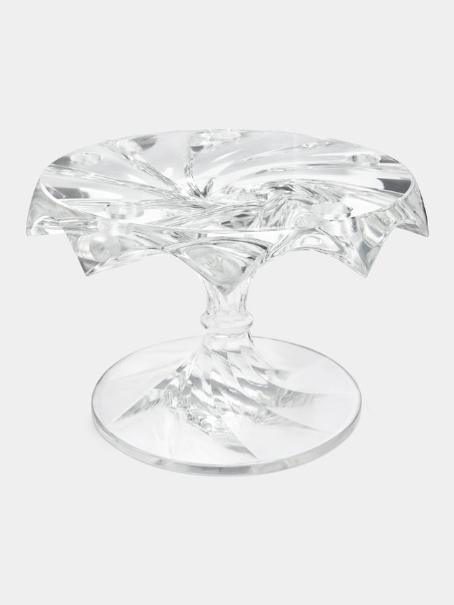 Antique and Vintage - 1960s Lalique Crystal Candelabra - Clear - ABASK - 