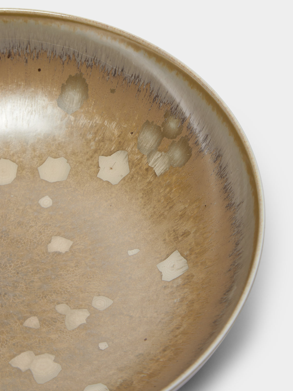 Jaune de Chrome - Basmati Porcelain Large Salad Bowl -  - ABASK