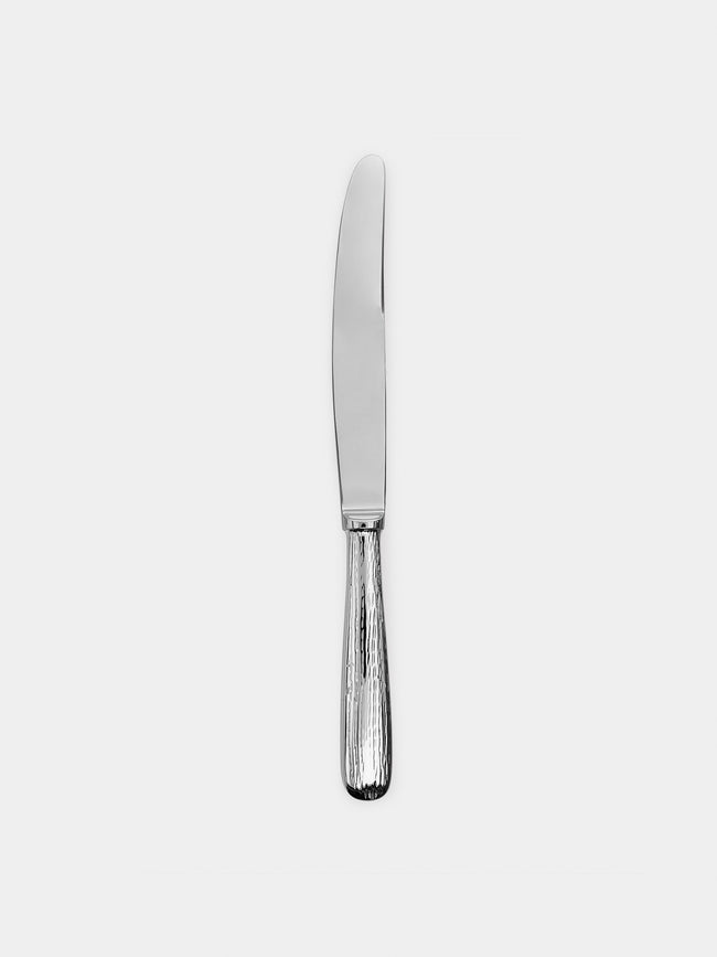Zanetto - Acqua Silver-Plated Dinner Knife - Silver - ABASK - 