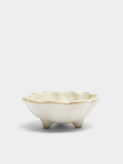 Kaneko Kohyo - Rinka Ceramic Condiment Bowls (Set of 4) - White - ABASK - 