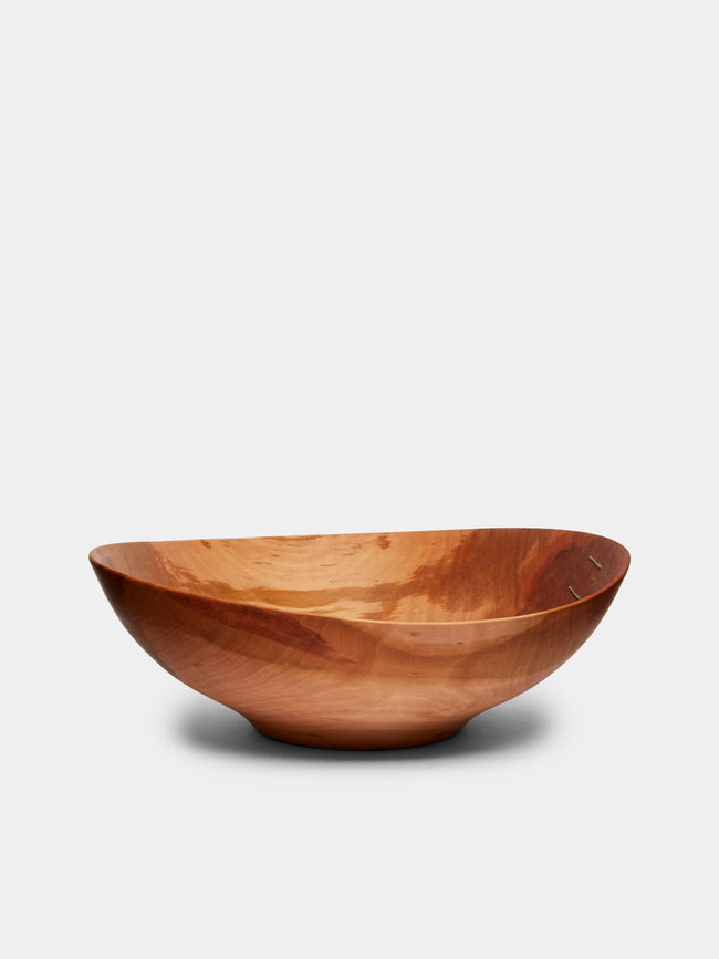 Antonis Cardew - Large Stitched Pear Wood Bowl - Brown - ABASK - 