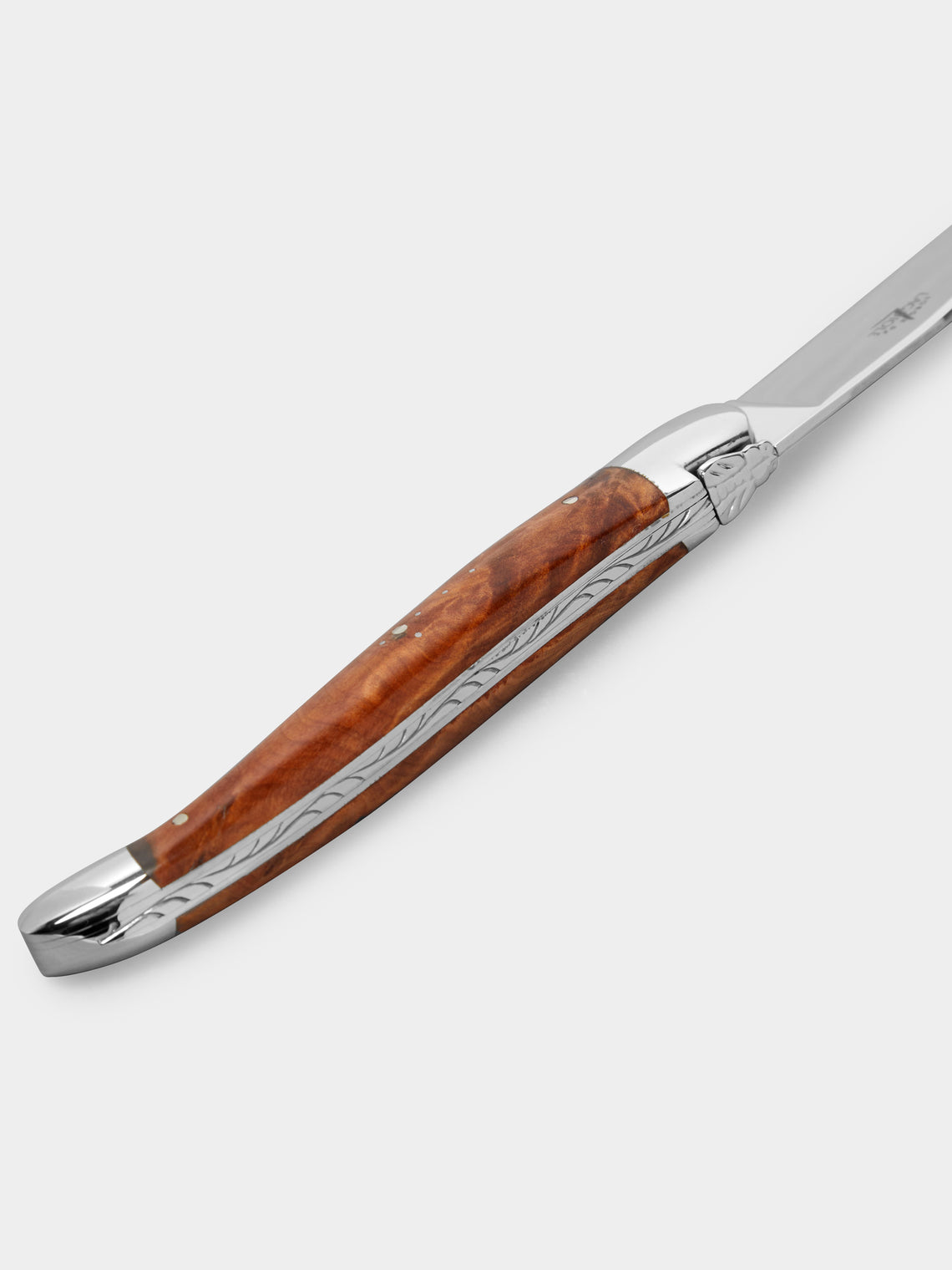 Forge de Laguiole - Thuya Wood Steak Knives (Set of 6) - Silver - ABASK