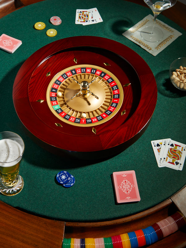 Geoffrey Parker - Mahogany Roulette Wheel -  - ABASK