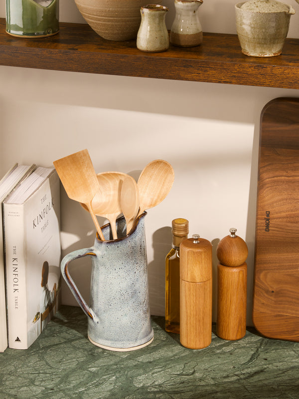 Jaejin Choi - Hand-Carved Birch Mixed Utensils (Set of 4) -  - ABASK