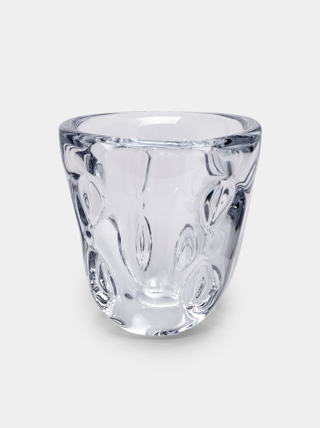 Yali Glass - Mirage Murano Glass Vase - Clear - ABASK - 