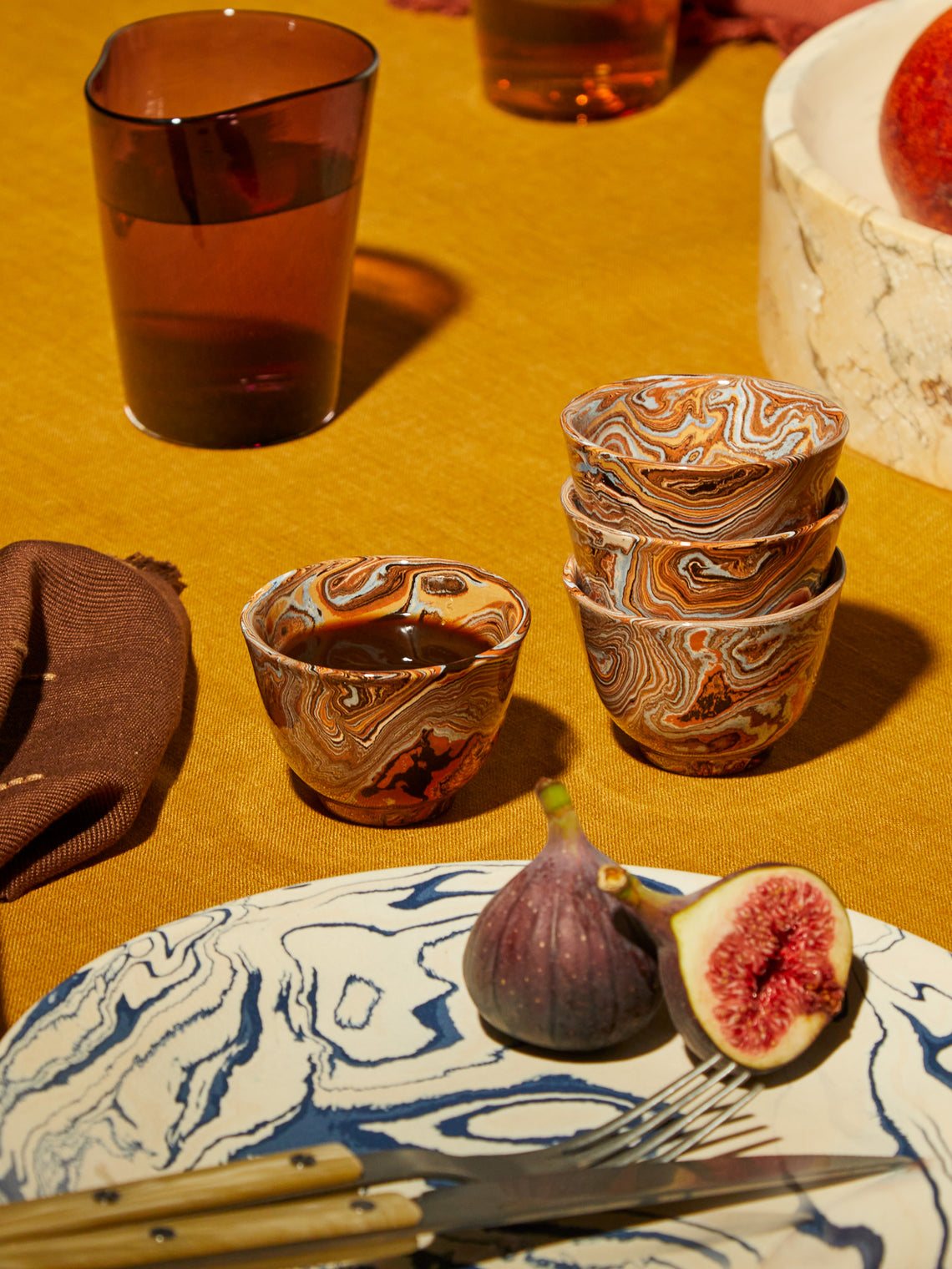 Atelier Saint-André Perrin - Marbled Espresso Cup -  - ABASK