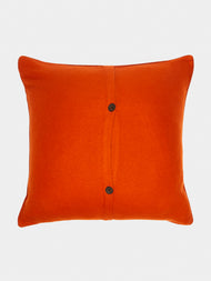 Denis Colomb - Himalayan Cashmere Cushion - Orange - ABASK - 