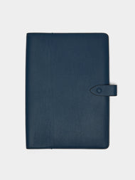 Métier - A5 Leather Notebook Cover - Blue - ABASK - 