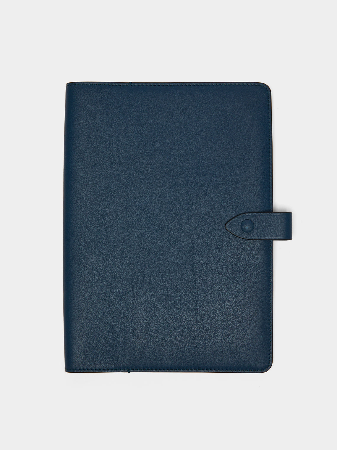 Métier - Leather A5 Notebook Cover - Blue - ABASK - 