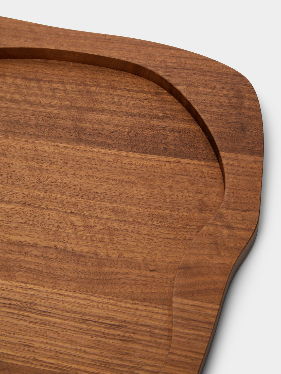 Yali Glass - Moribana Walnut Wood Large Tray -  - ABASK