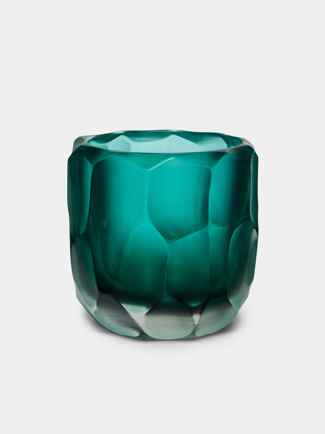 Micheluzzi Glass - Rullo Acqua Hand-Blown Murano Glass Vase -  - ABASK - 