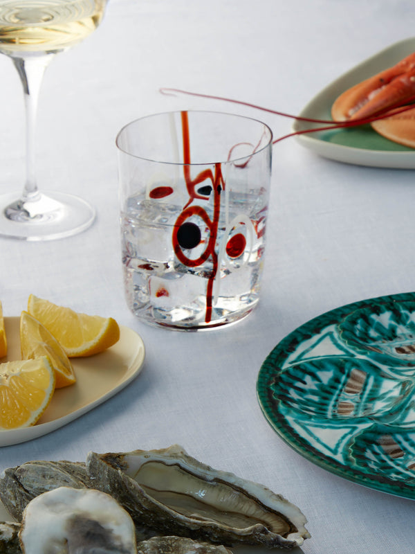 Carlo Moretti - Bora Hand-Blown Murano Glass Tumbler -  - ABASK