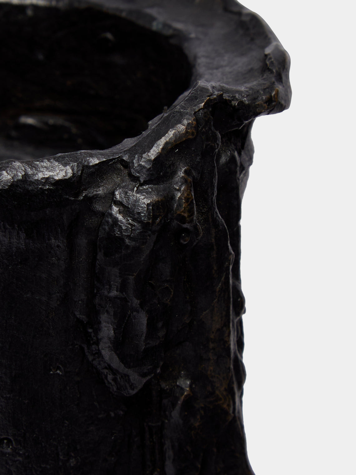 Osanna Visconti - Melted Hand-Cast Bronze Candle Holder -  - ABASK