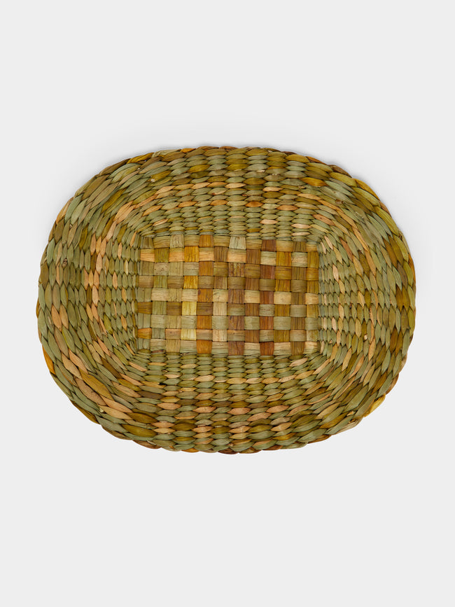Rush Matters - Handwoven Rush Oval Placemat -  - ABASK - 