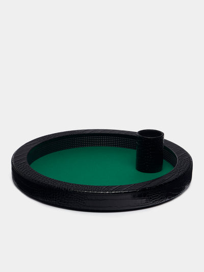 Renzo Romagnoli - Leather Dice Tray -  - ABASK - 