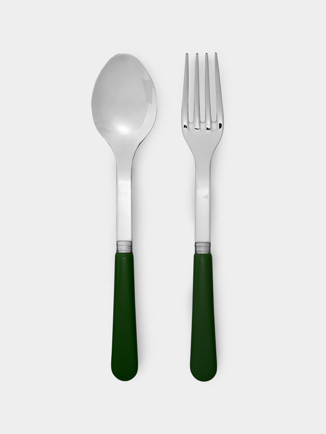 Sabre - Pop Serving Cutlery Set - Green - ABASK - 