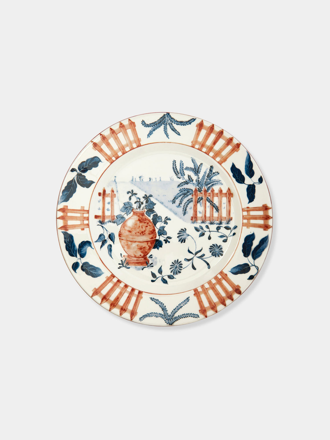 Laboratorio Paravicini - Italian Views Ceramic Dessert Plates (Set of 6) -  - ABASK - 