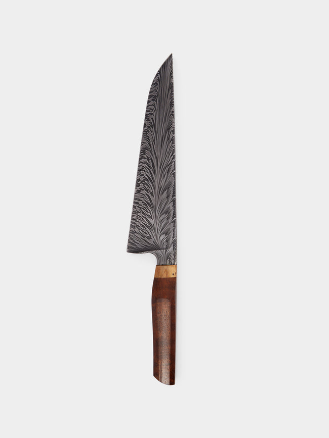 Bodman Blades - Curly Myrtle and Damascus Steel Chef Knife -  - ABASK - 