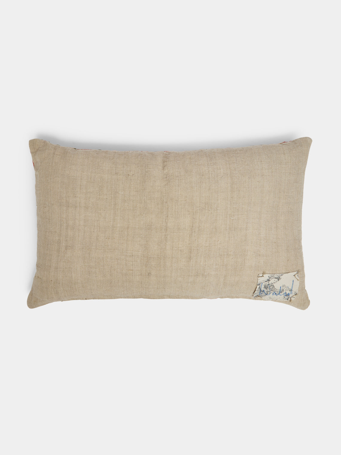 By Walid - 19th-Century Chinese Embroidery Silk Cushion -  - ABASK