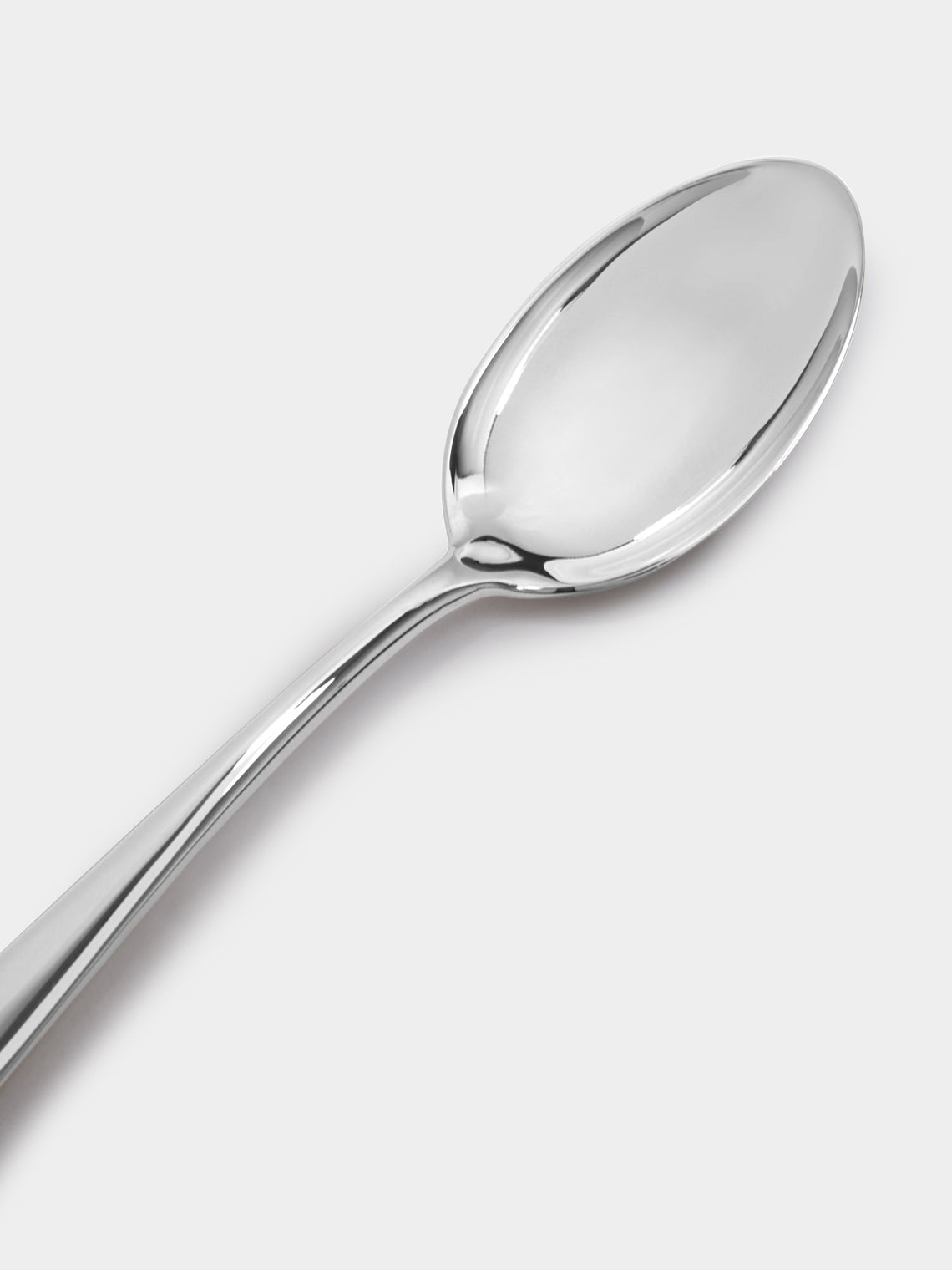 Zanetto - Miroir Silver-Plated Small Spoon - Silver - ABASK