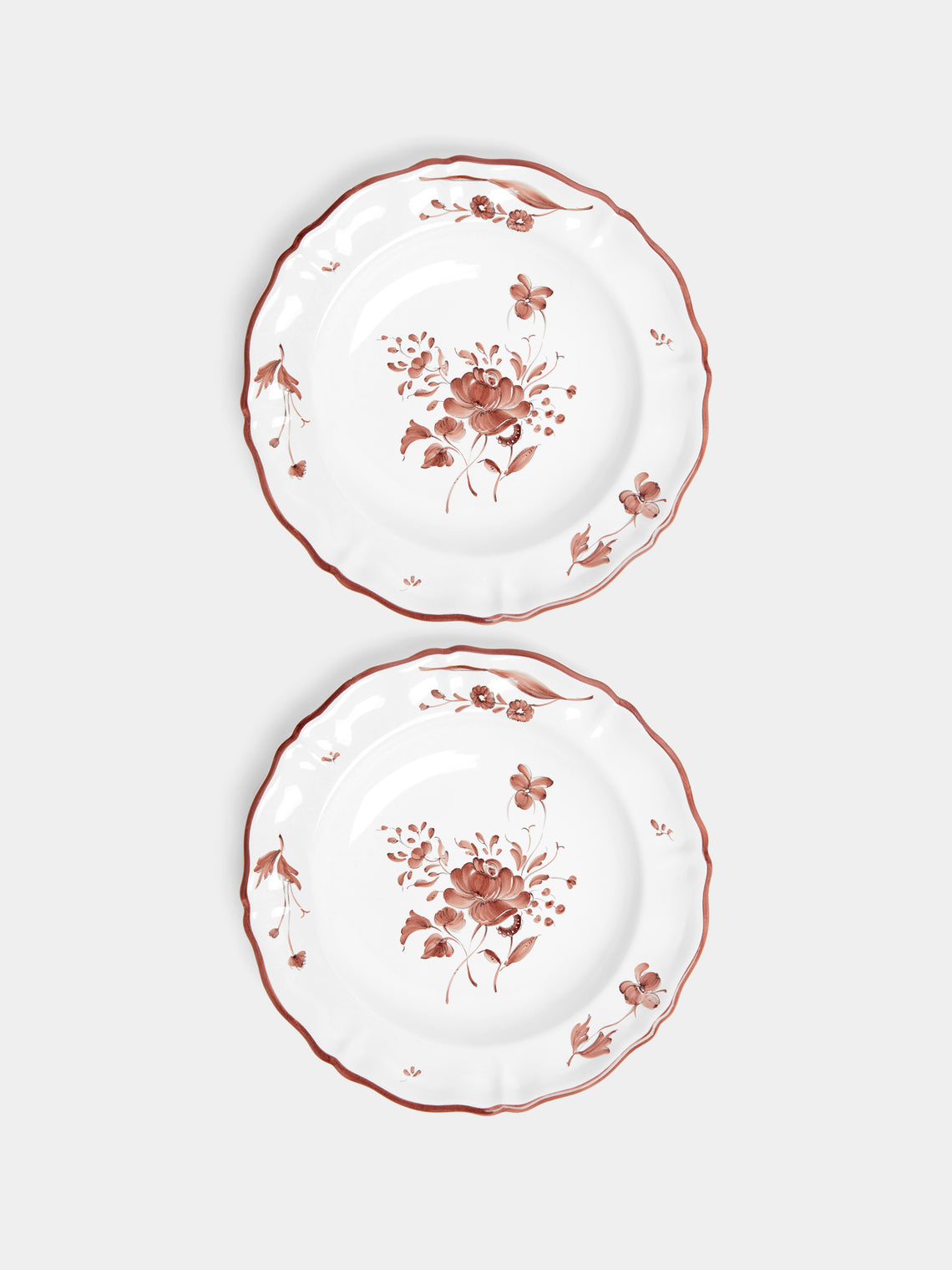 Z.d.G - Camaïeu Hand-Painted Ceramic Bowls (Set of 2) -  - ABASK
