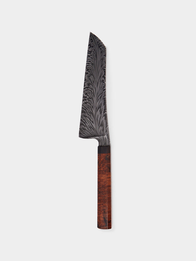 Bodman Blades - Afzelia Xylay Wood and Damascus Steel Gyuto Knife -  - ABASK - 
