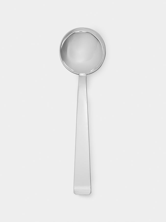 Wiener Silber Manufactur - Josef Hoffmann 135 Silver Plated  Serving Spoon - Silver - ABASK - 